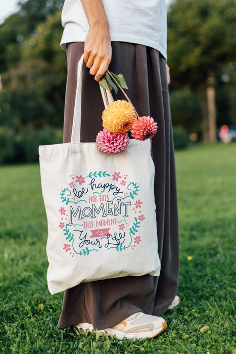 Zoozie Bags Bolsa Tote Laminada 35 x 40 cm con Impresión Digital en Tela